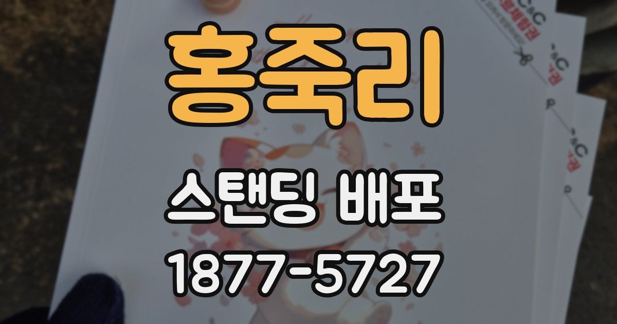 홍죽리 스탠딩 배포
