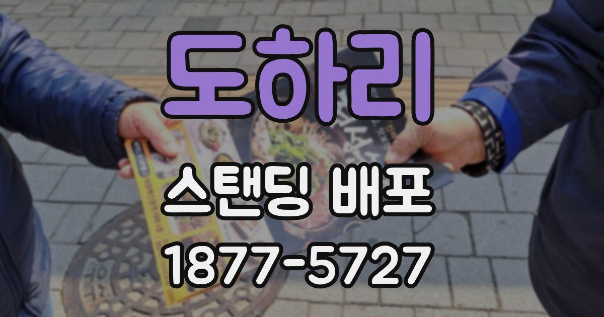도하리 스탠딩 배포