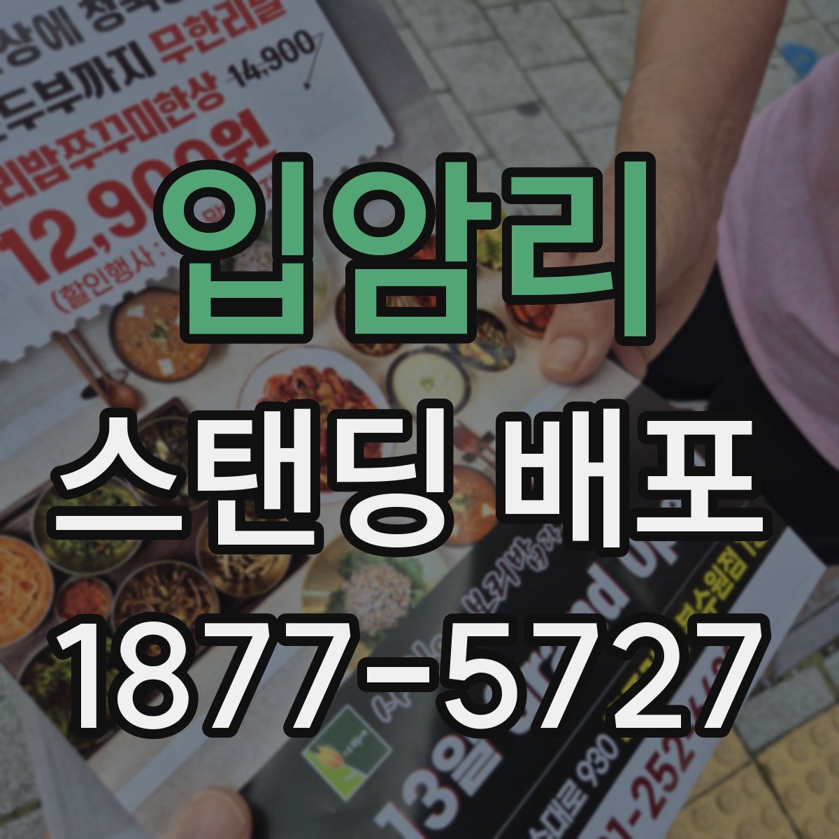 입암리 스탠딩 배포