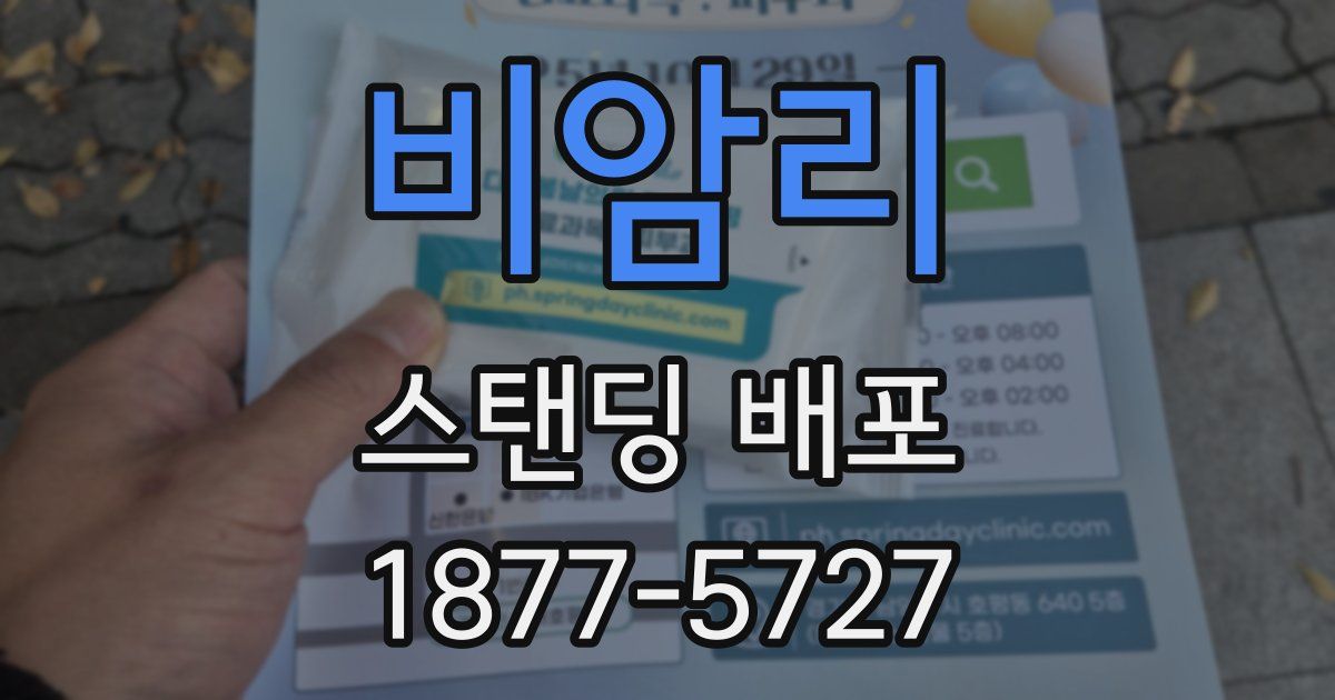 비암리 스탠딩 배포