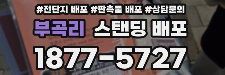 부곡리 스탠딩 배포