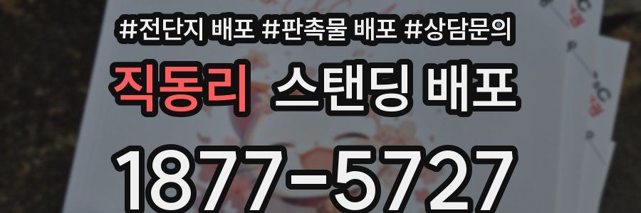 직동리 스탠딩 배포