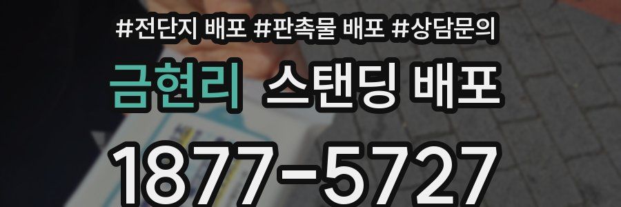 금현리 스탠딩 배포