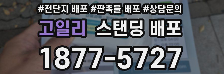 고일리 스탠딩 배포