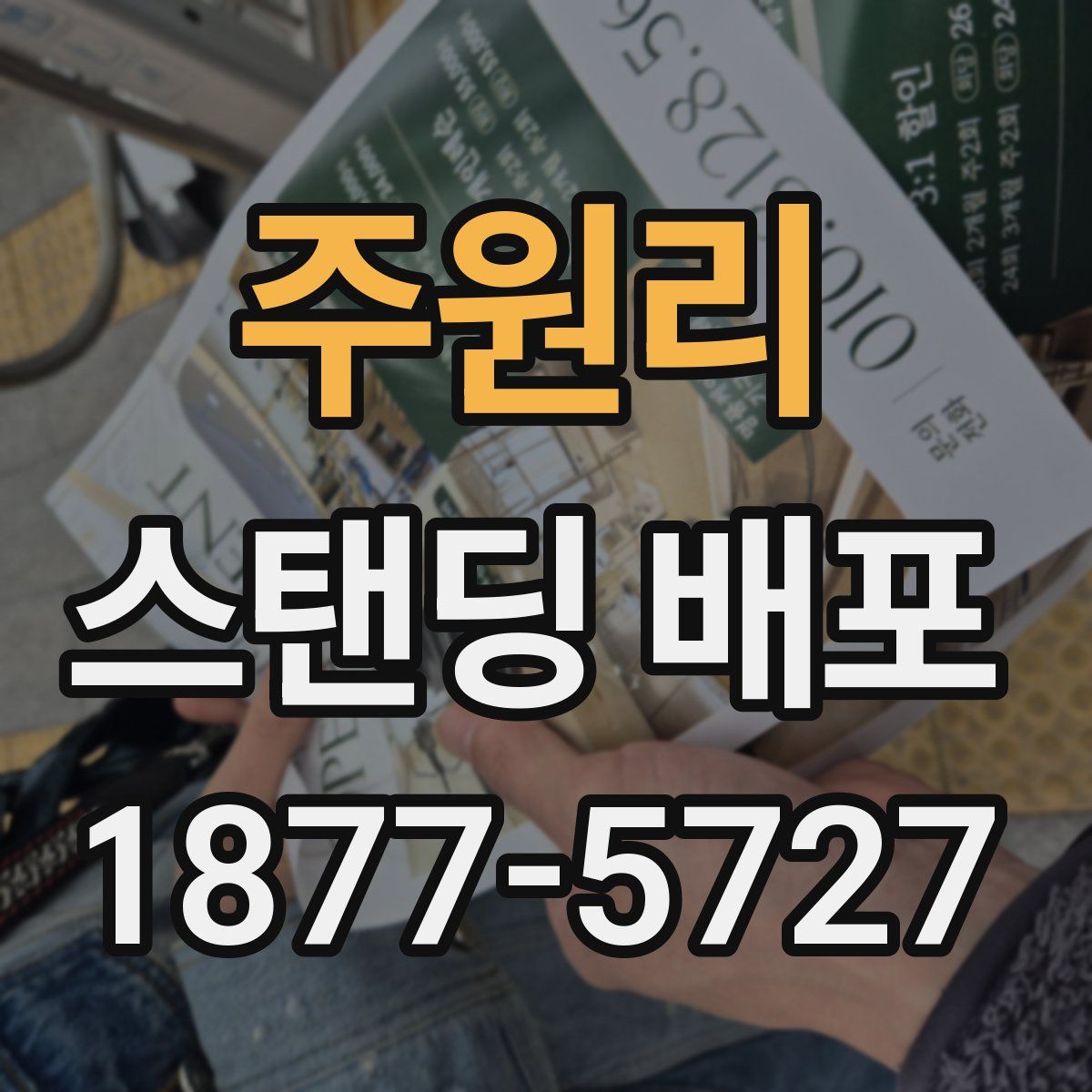 주원리 스탠딩 배포