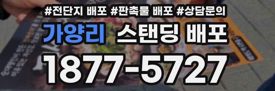 가양리 스탠딩 배포