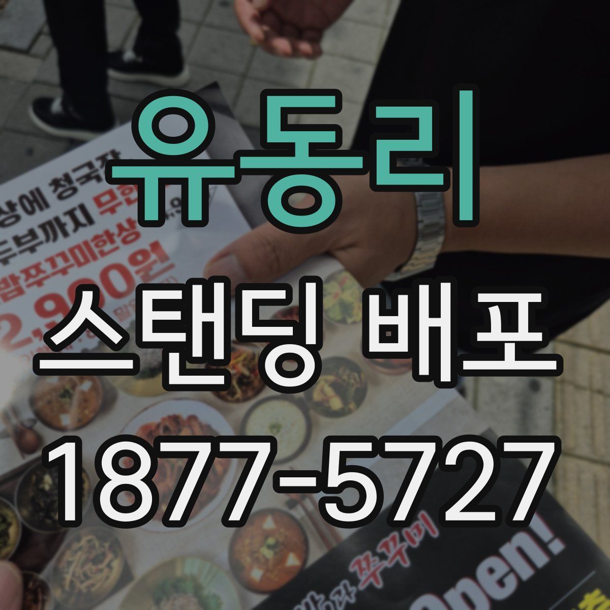 유동리 스탠딩 배포