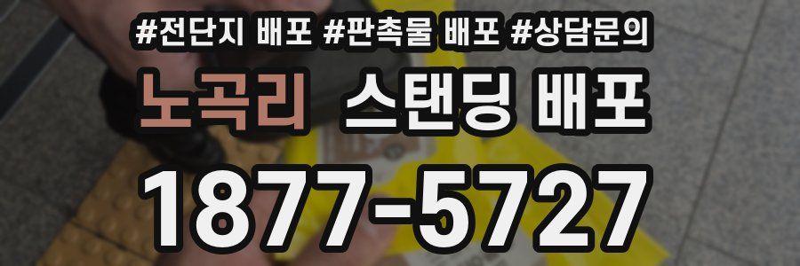 노곡리 스탠딩 배포