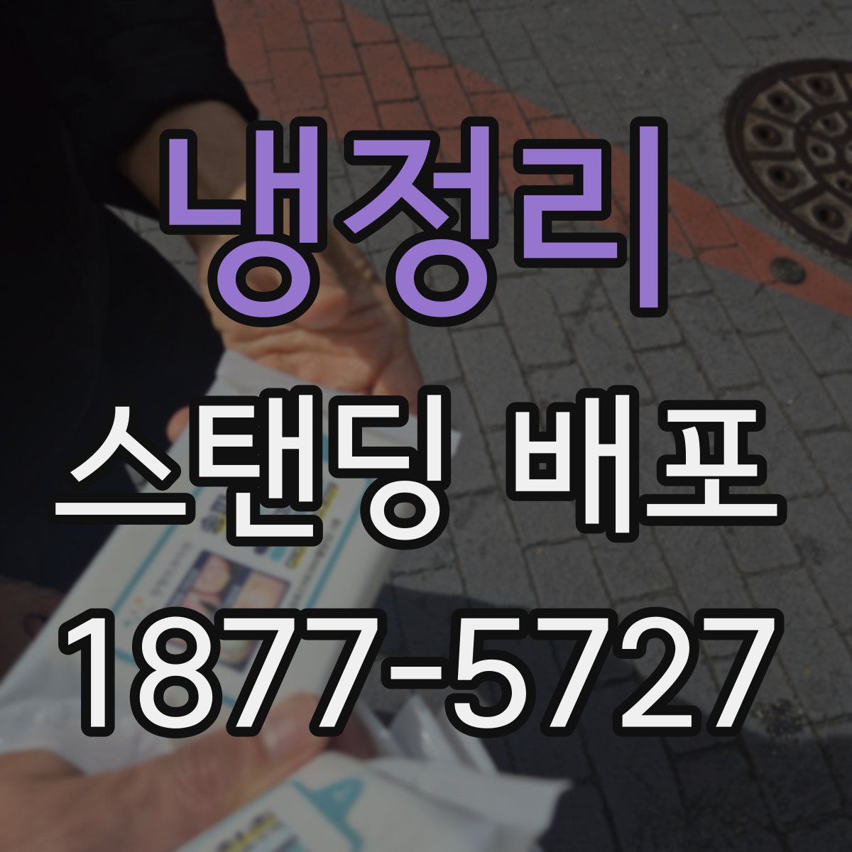 냉정리 스탠딩 배포