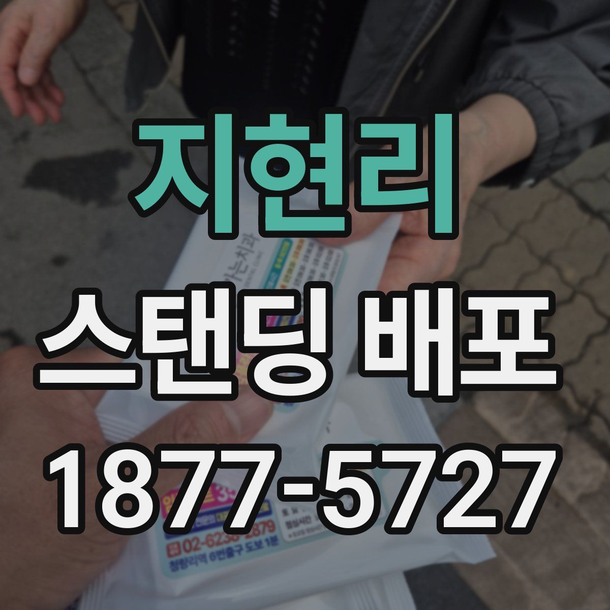 지현리 스탠딩 배포