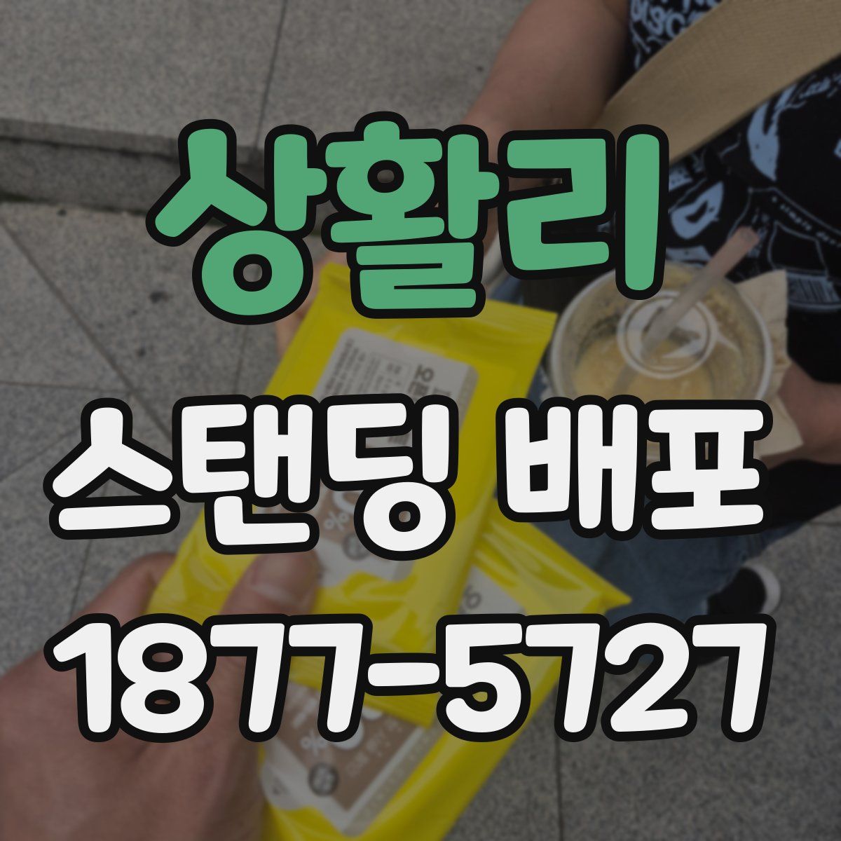 상활리 스탠딩 배포