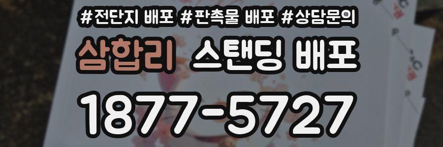 삼합리 스탠딩 배포