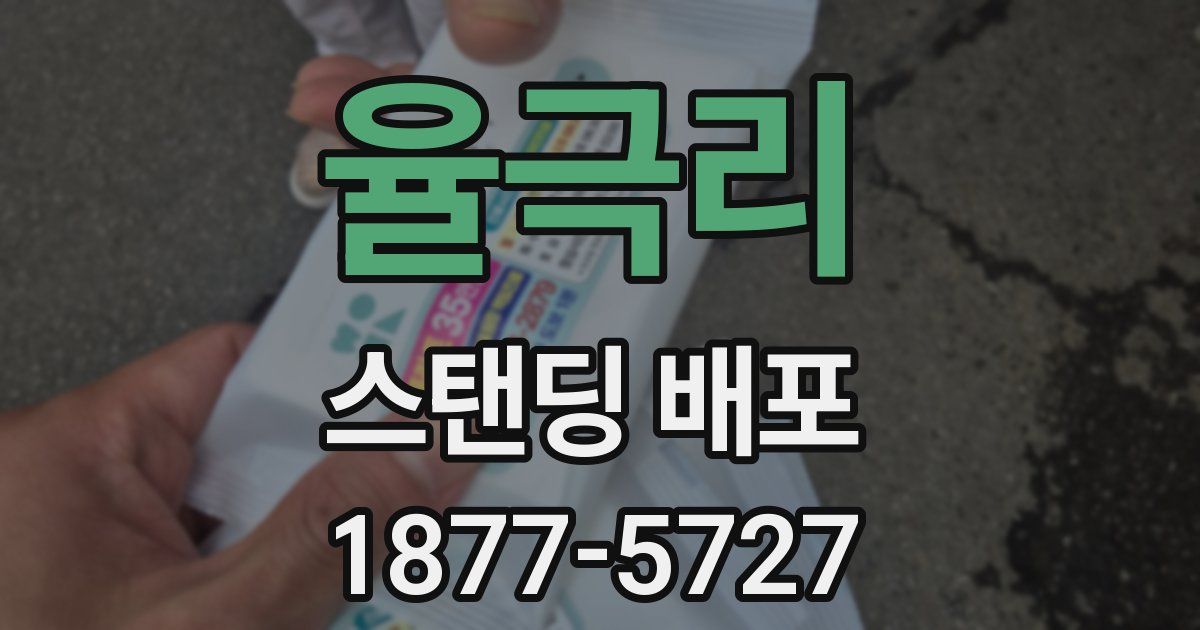 율극리 스탠딩 배포