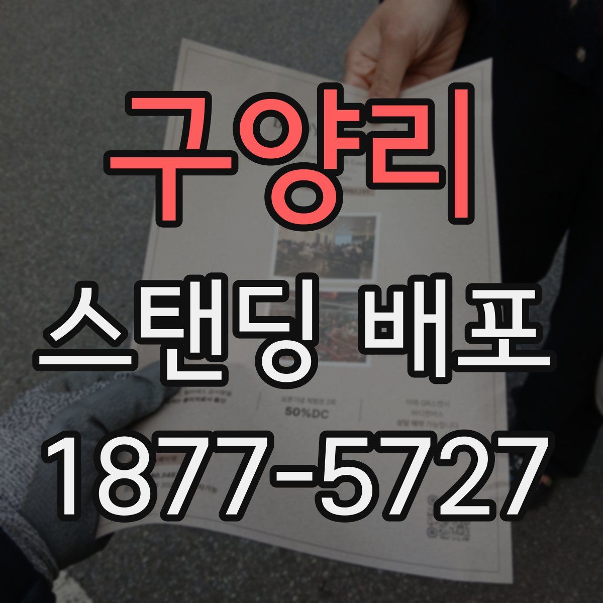 구양리 스탠딩 배포