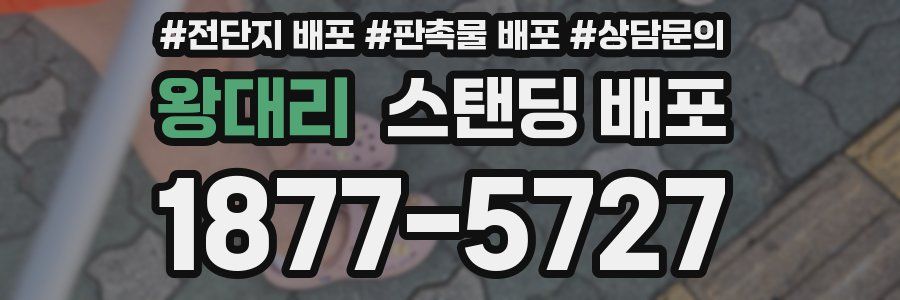 왕대리 스탠딩 배포