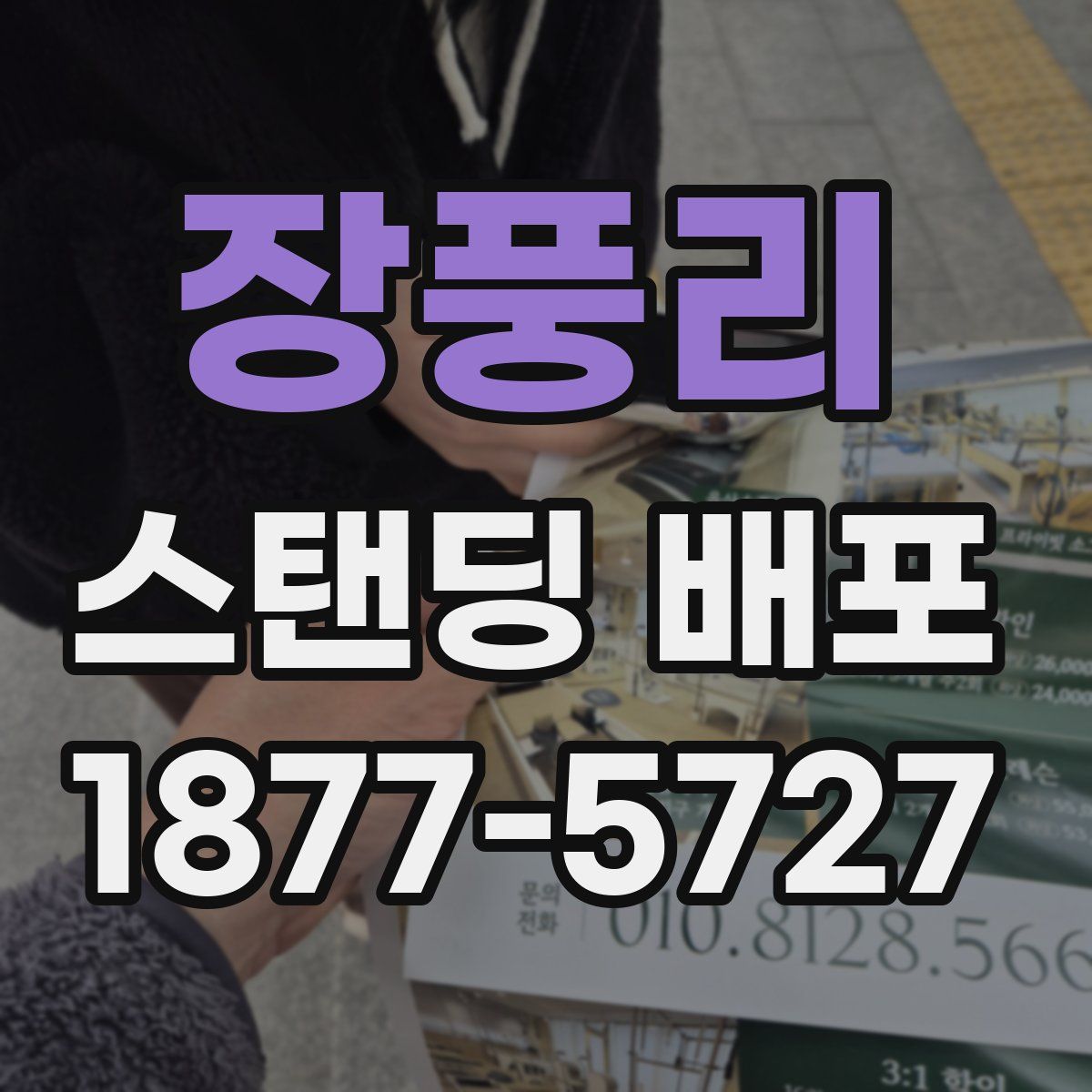 장풍리 스탠딩 배포