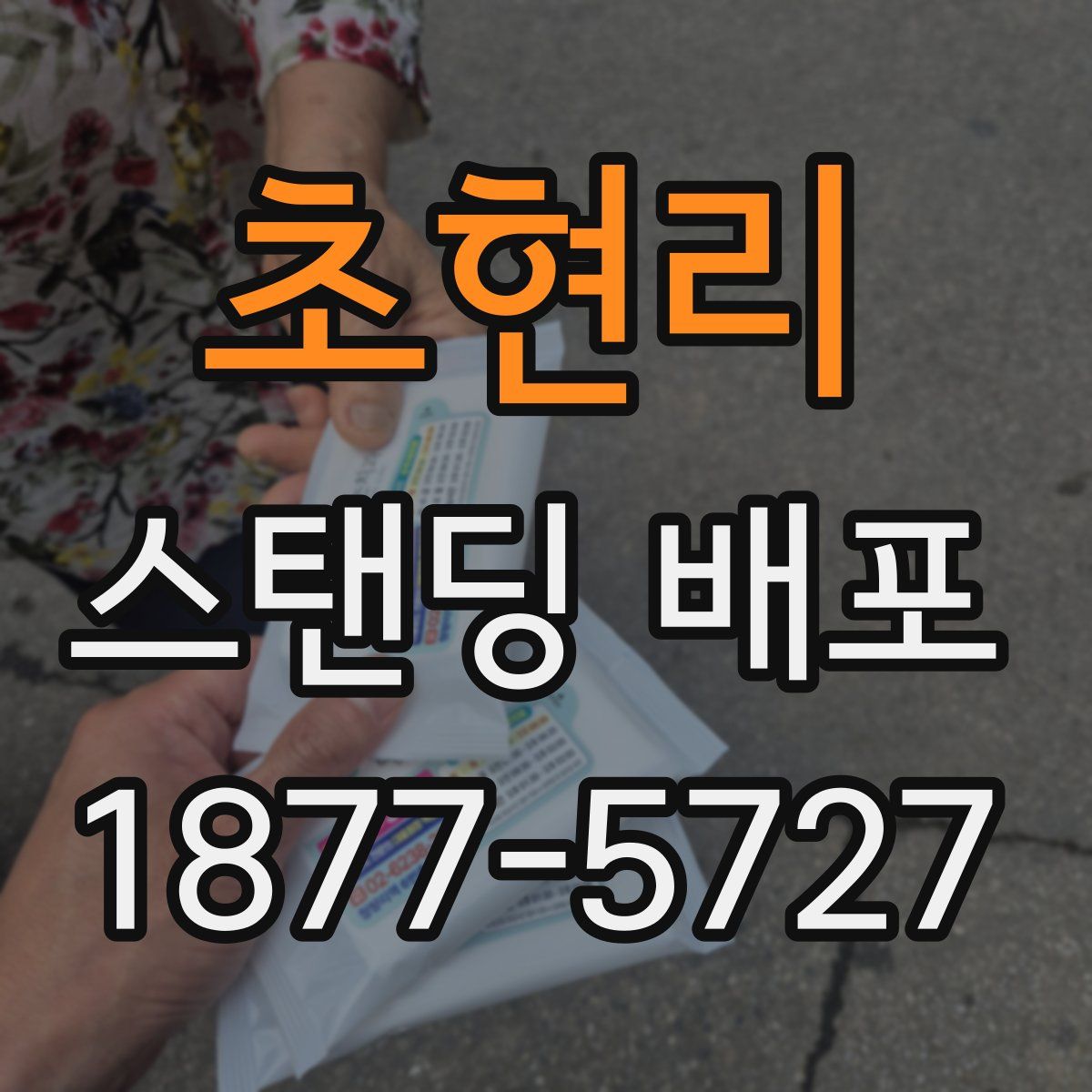 초현리 스탠딩 배포