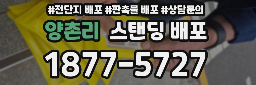 양촌리 스탠딩 배포