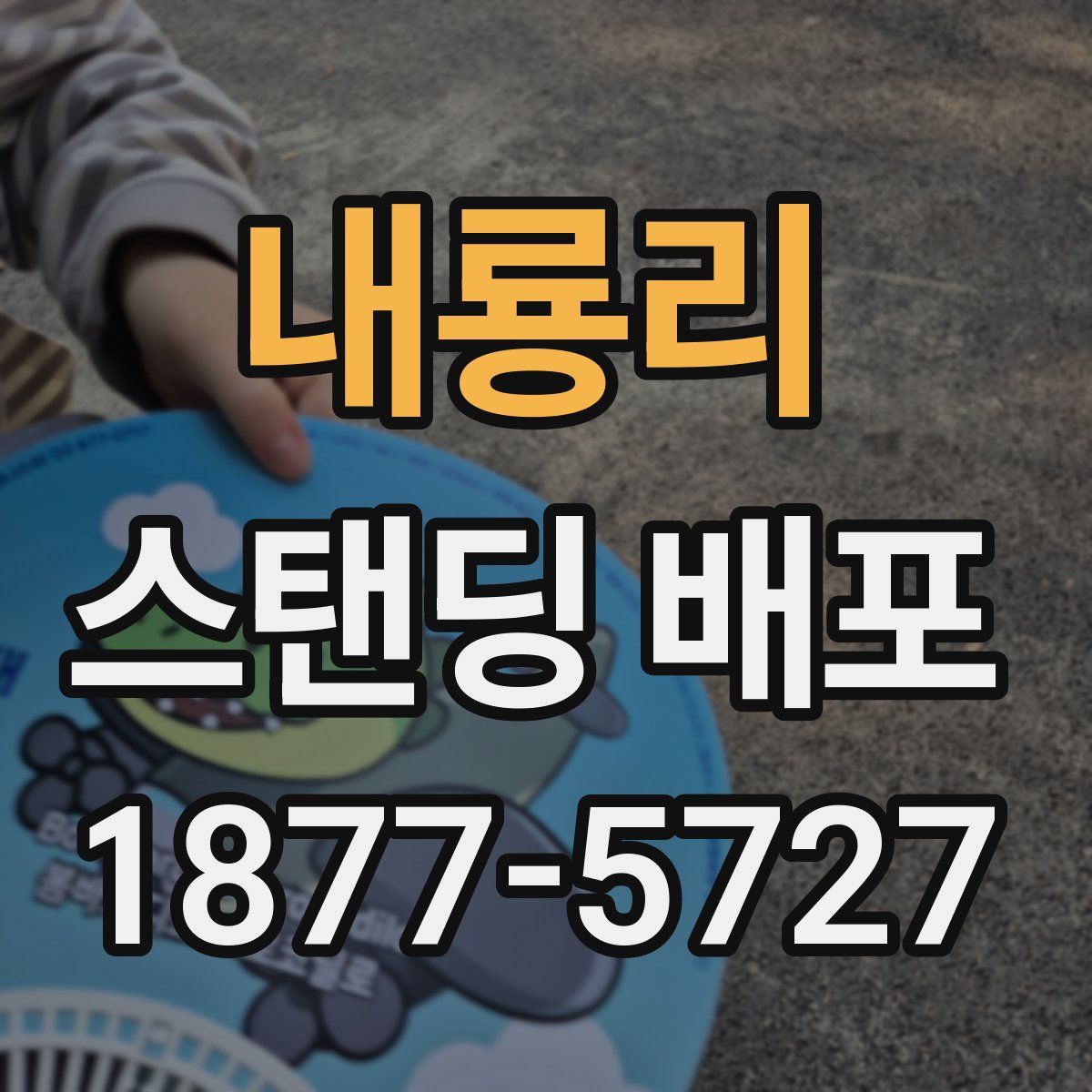 내룡리 스탠딩 배포