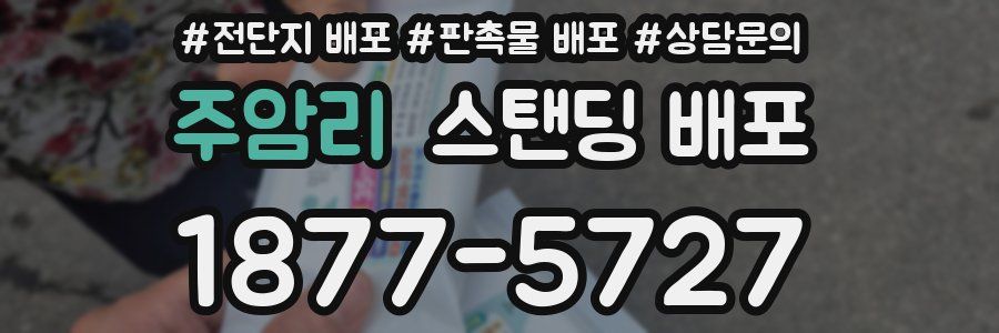 주암리 스탠딩 배포