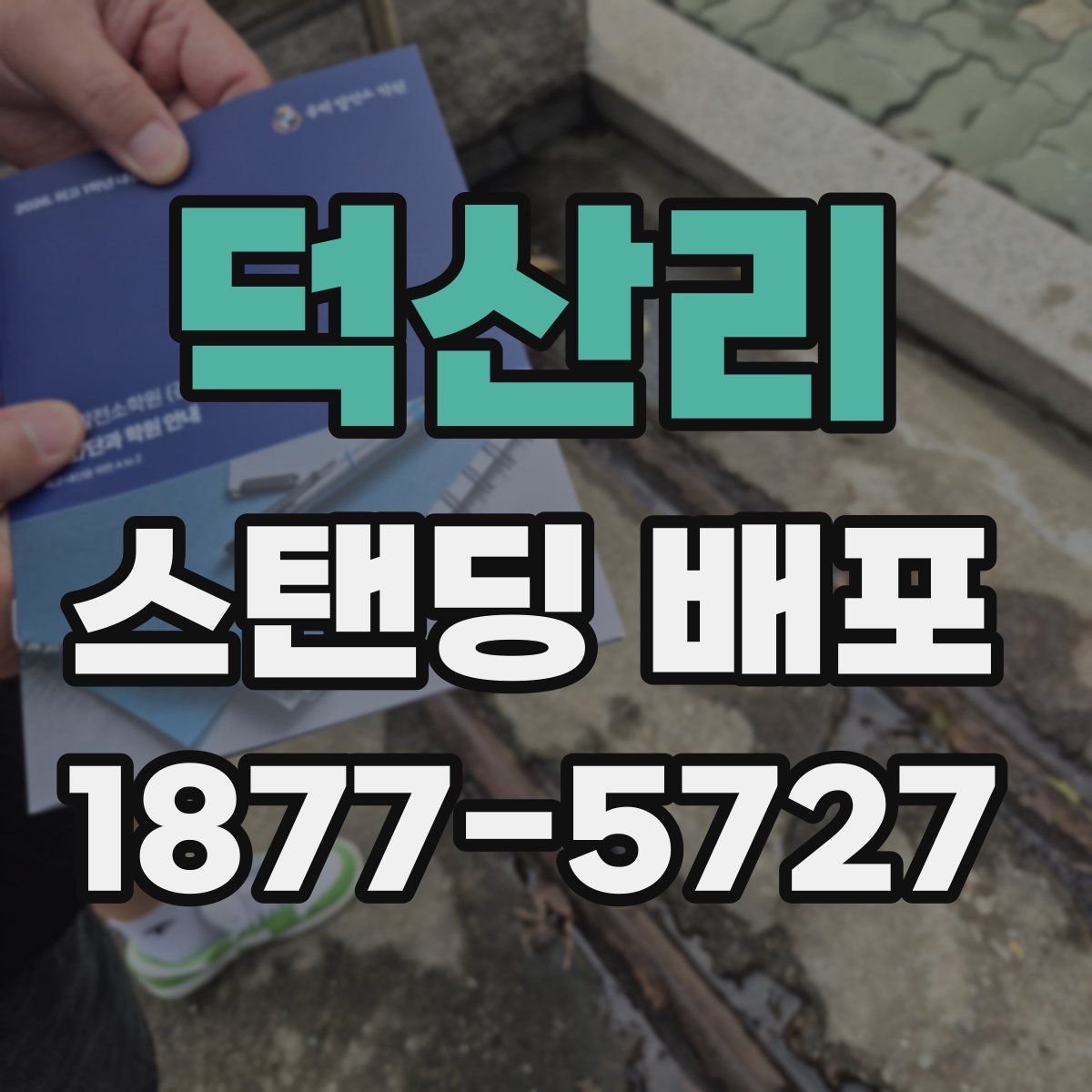 덕산리 스탠딩 배포