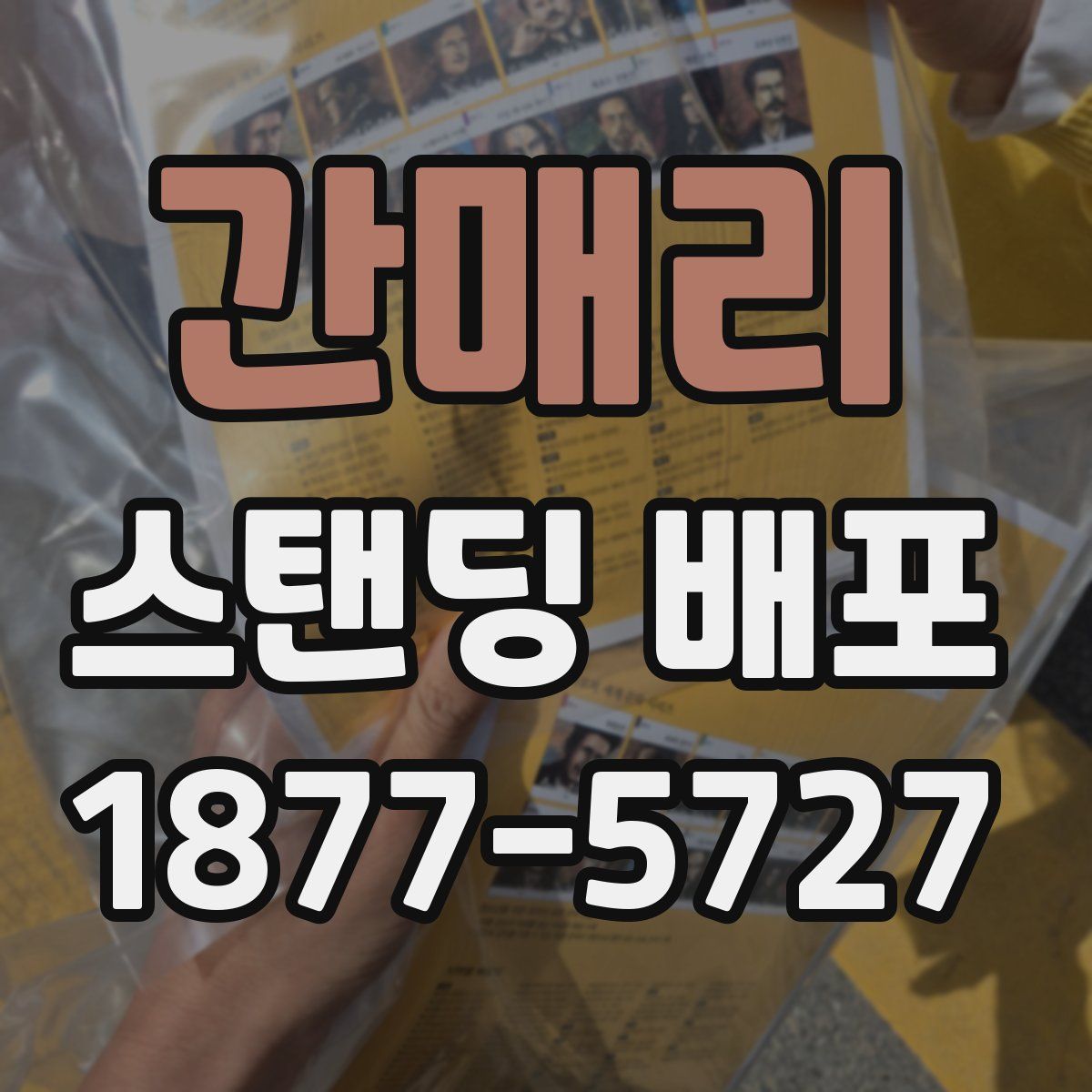 간매리 스탠딩 배포