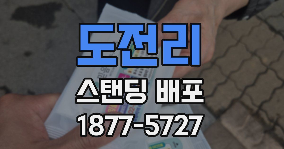 도전리 스탠딩 배포
