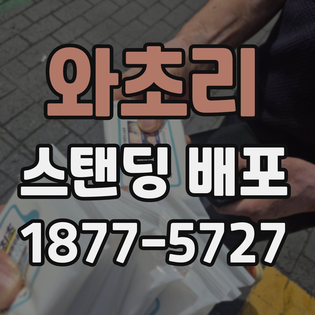 와초리 스탠딩 배포