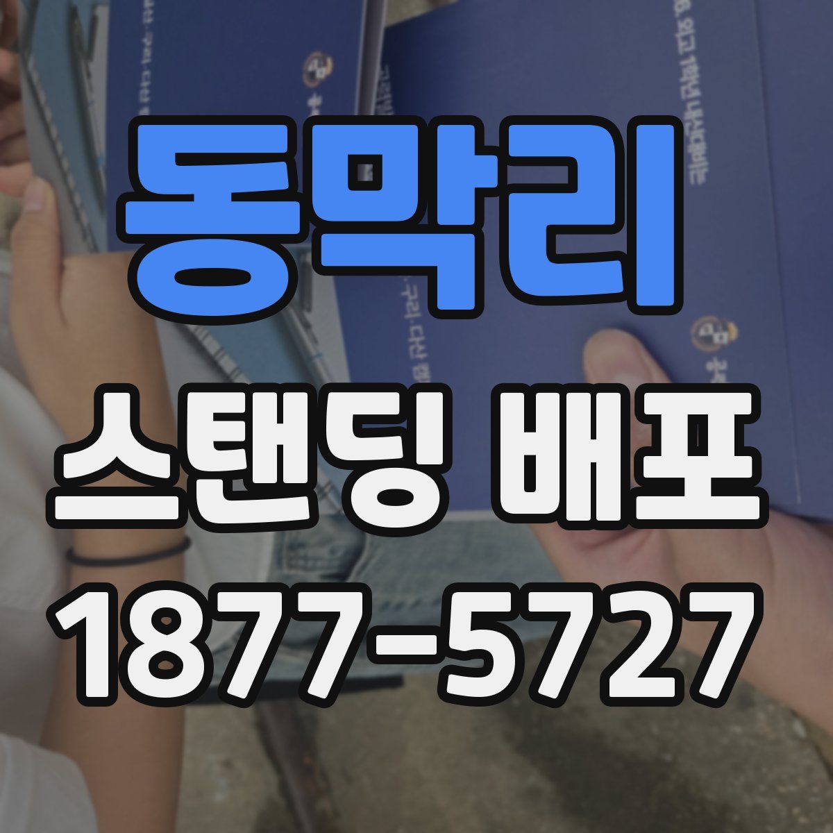 동막리 스탠딩 배포
