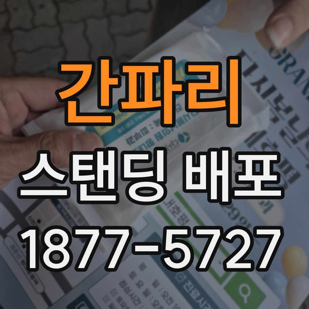 간파리 스탠딩 배포