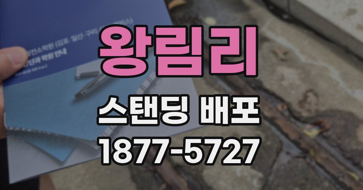 왕림리 스탠딩 배포