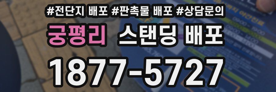 궁평리 스탠딩 배포