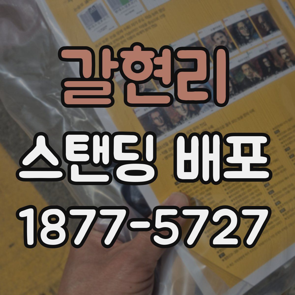 갈현리 스탠딩 배포