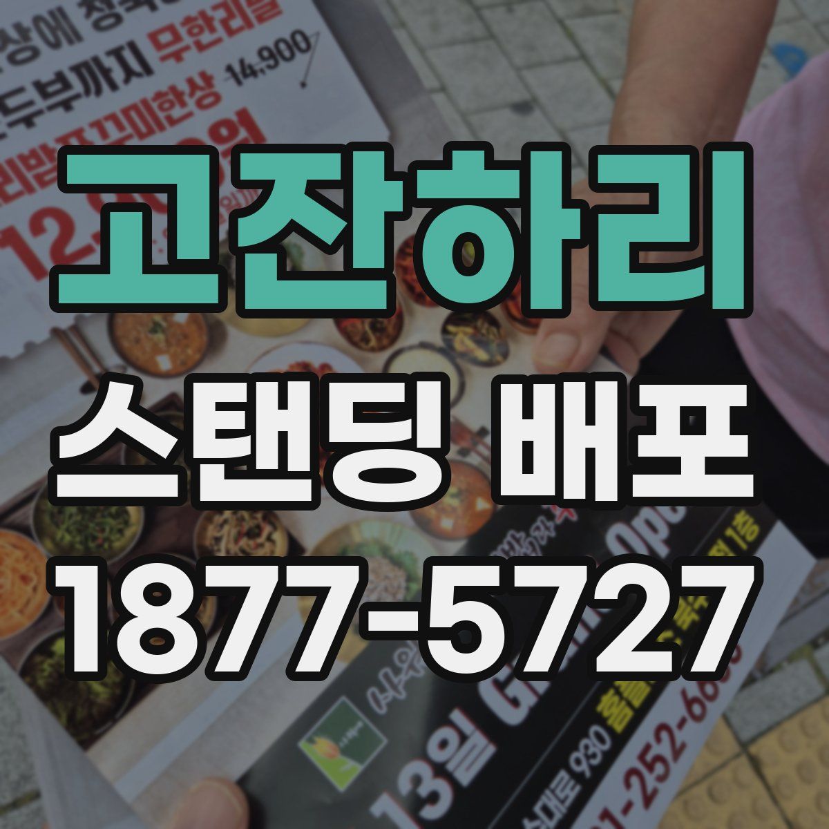 고잔하리 스탠딩 배포