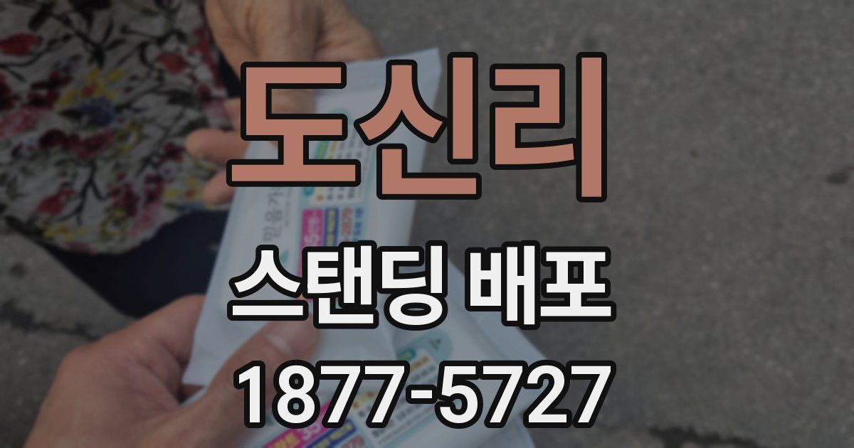 도신리 스탠딩 배포