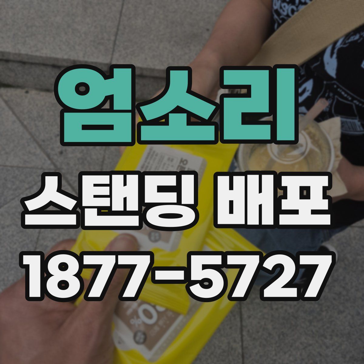엄소리 스탠딩 배포