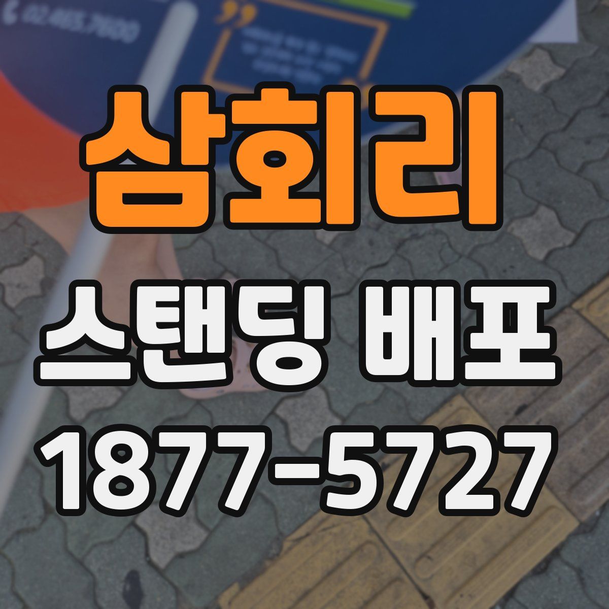 삼회리 스탠딩 배포