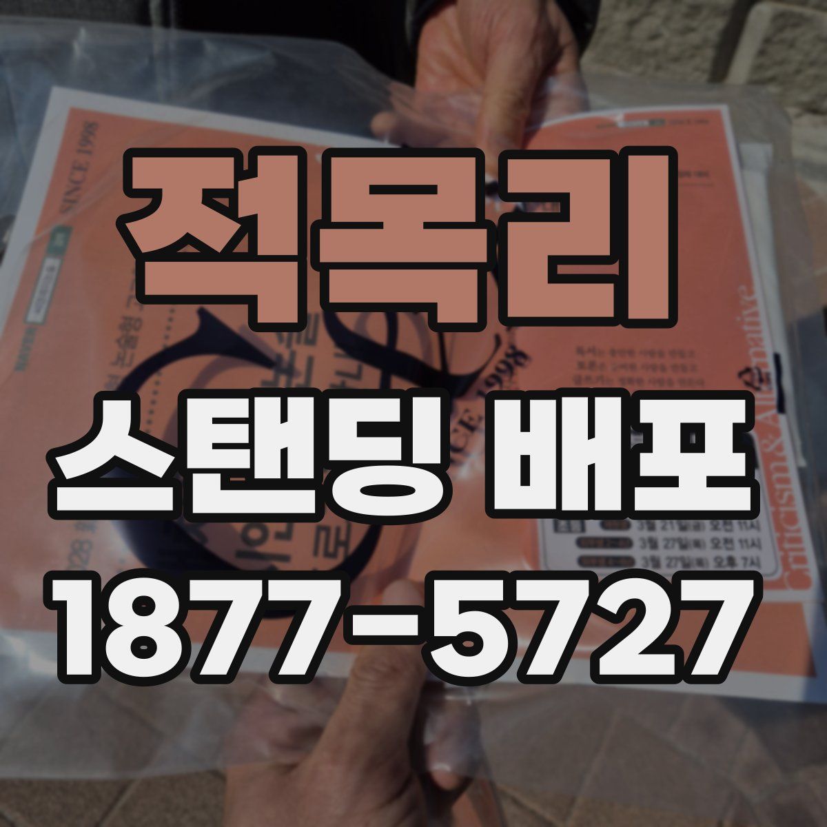 적목리 스탠딩 배포