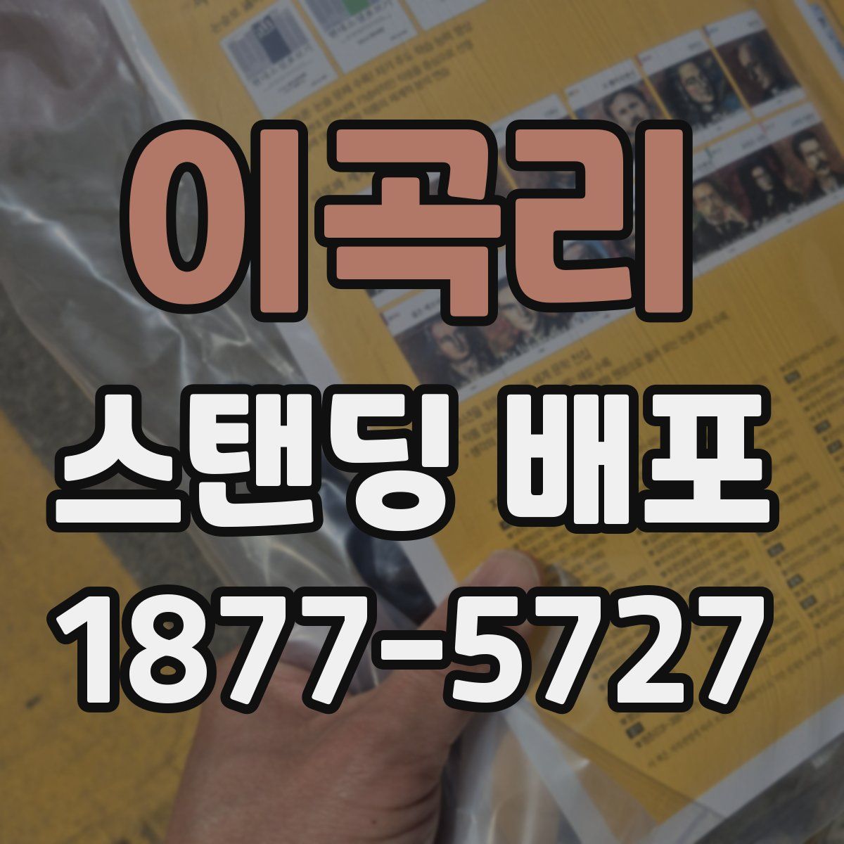 이곡리 스탠딩 배포