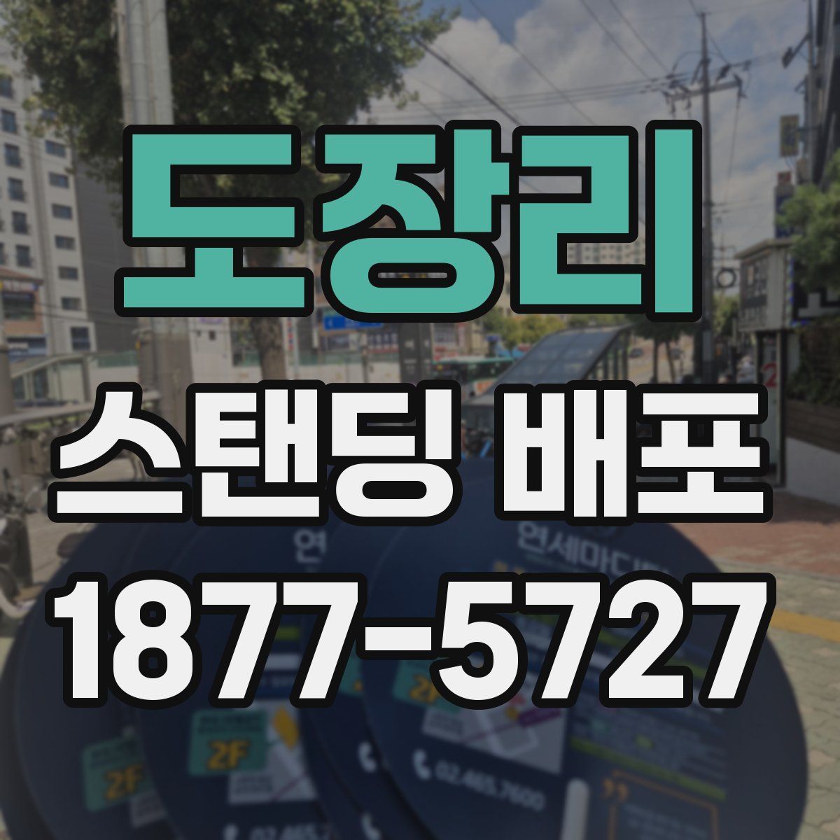 도장리 스탠딩 배포