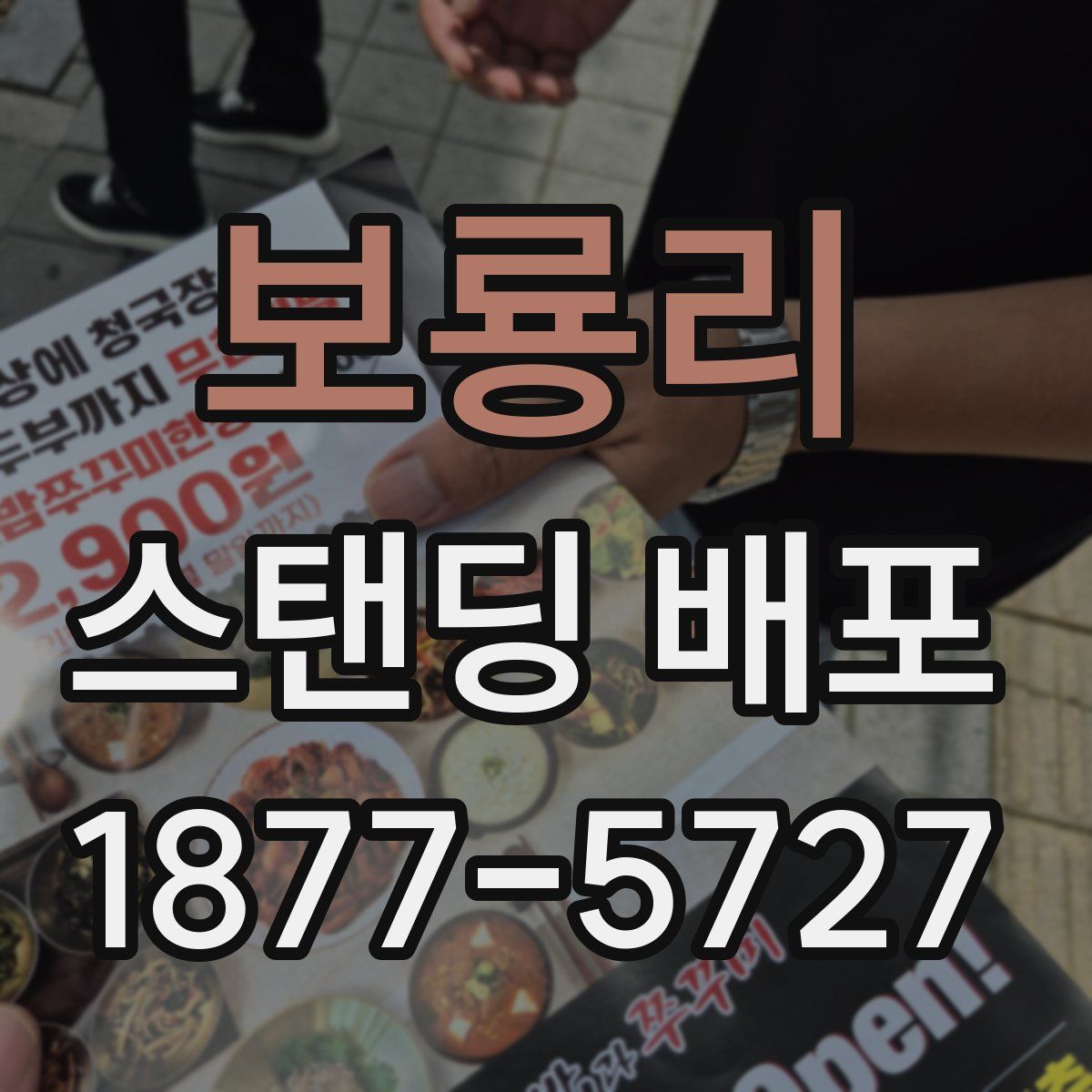 보룡리 스탠딩 배포