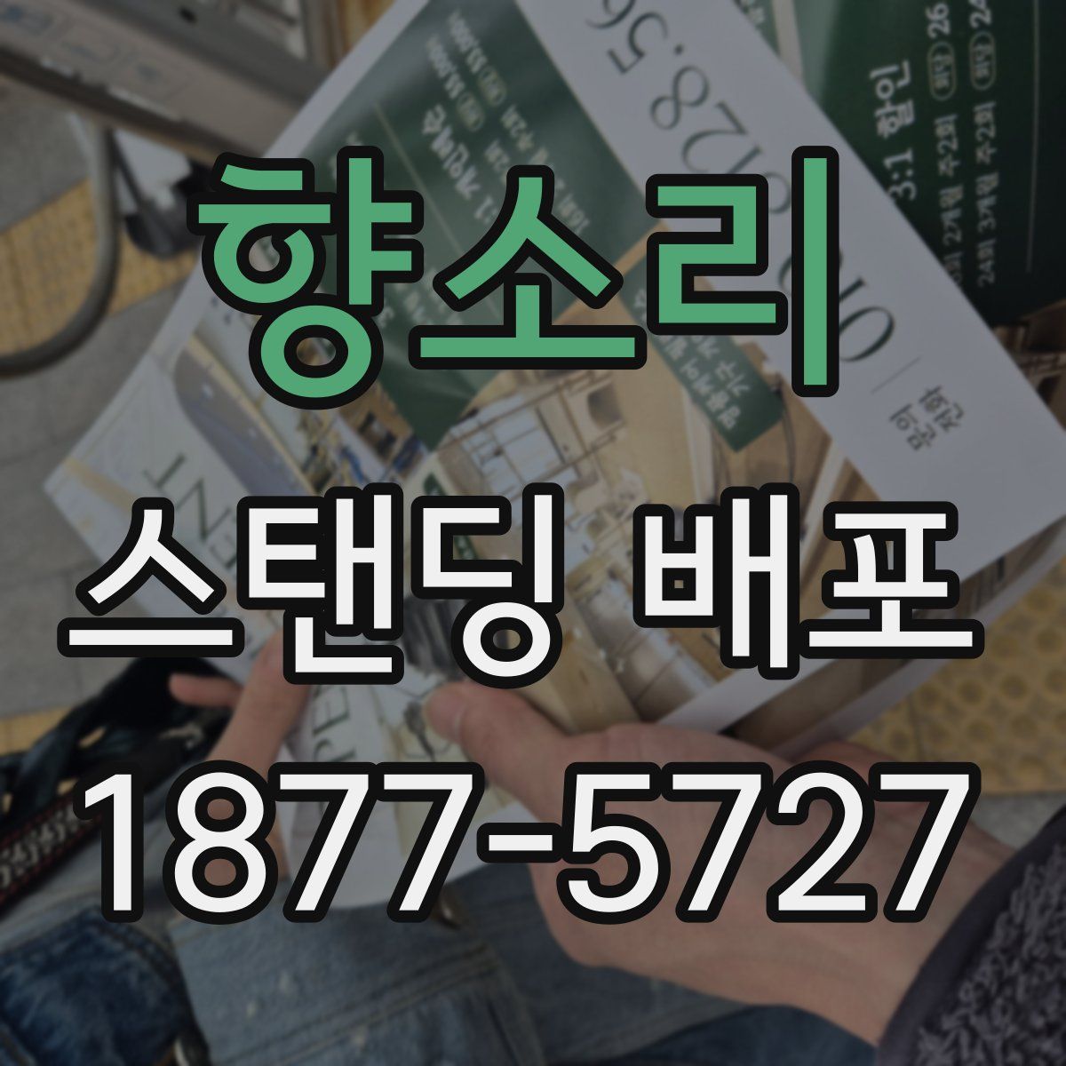 향소리 스탠딩 배포