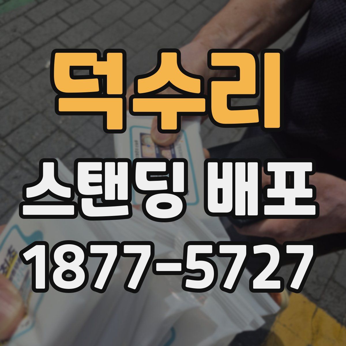 덕수리 스탠딩 배포