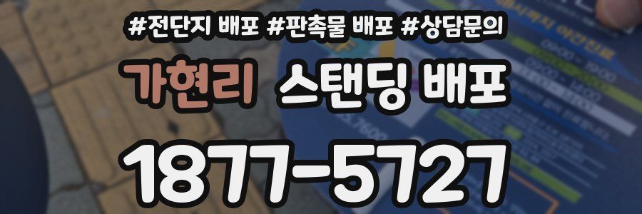 가현리 스탠딩 배포