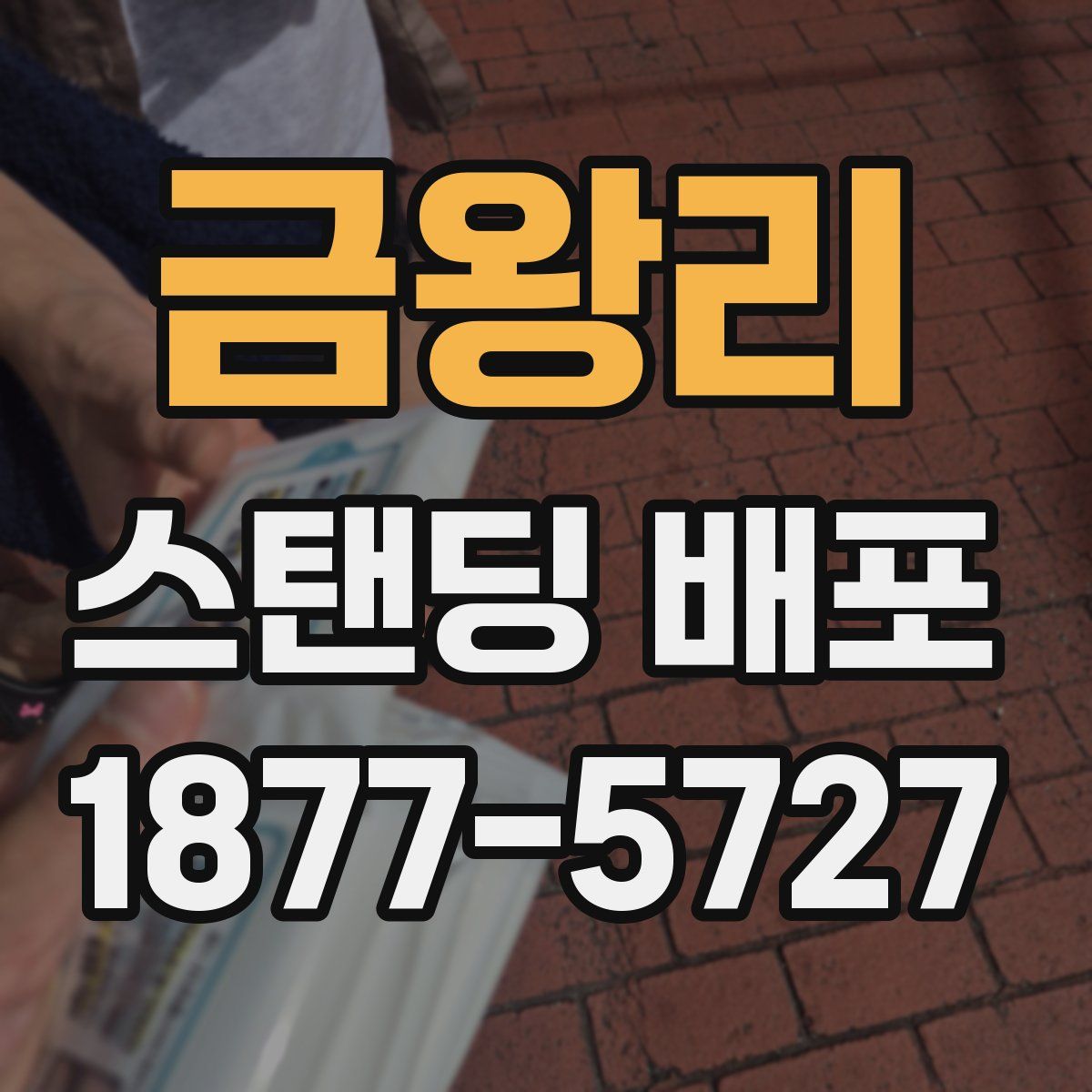 금왕리 스탠딩 배포