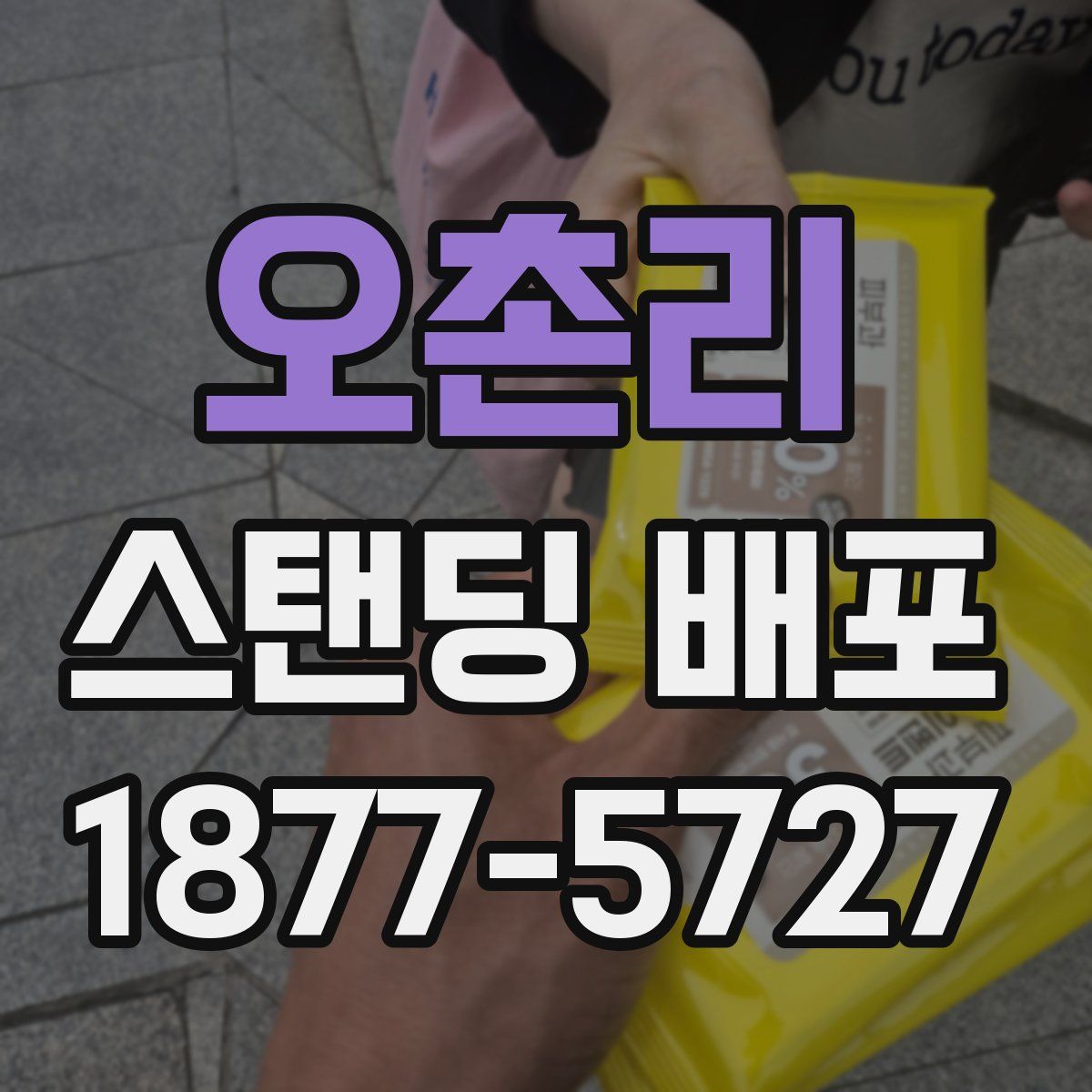 오촌리 스탠딩 배포
