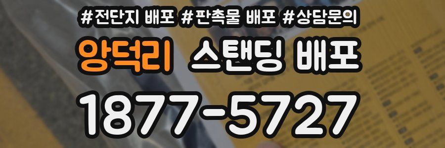 앙덕리 스탠딩 배포