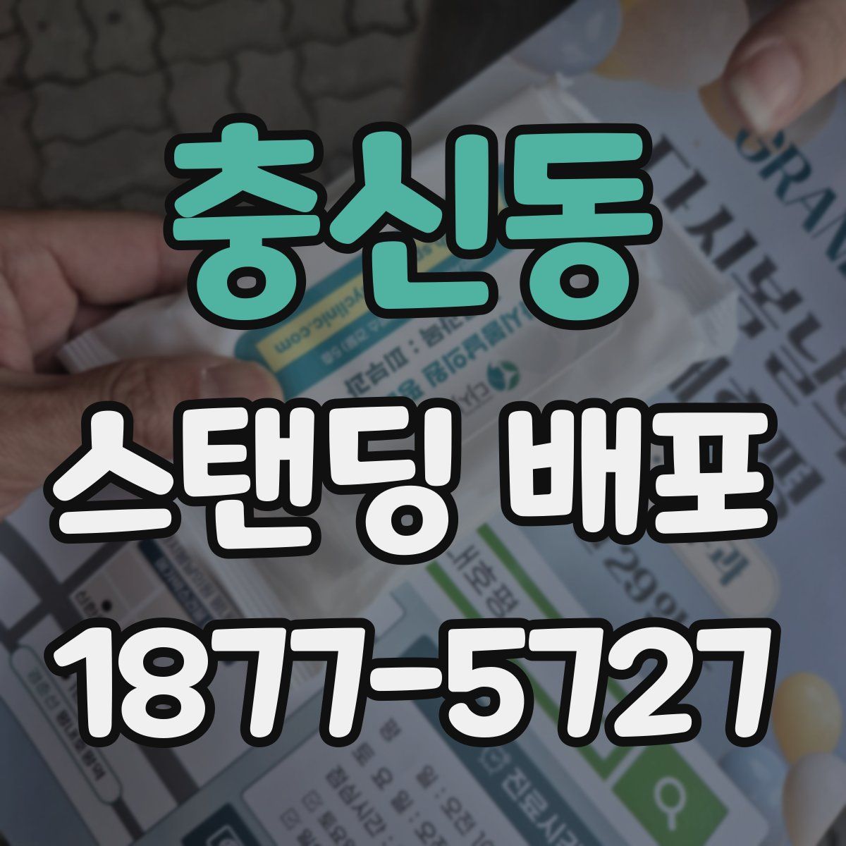 충신동 스탠딩 배포
