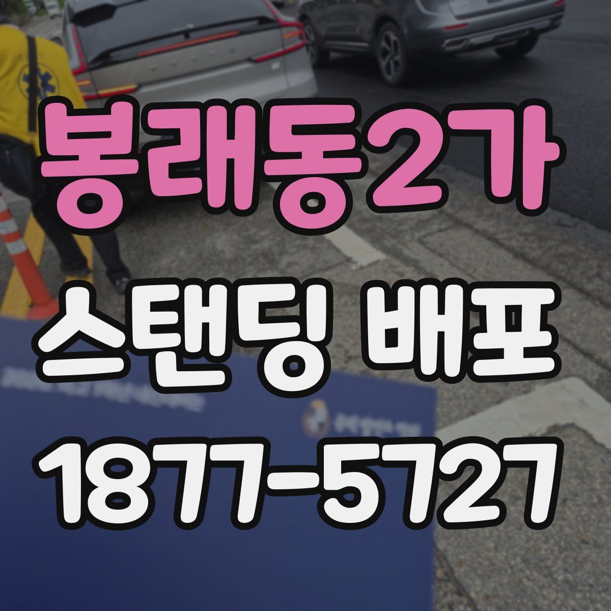 봉래동2가 스탠딩 배포