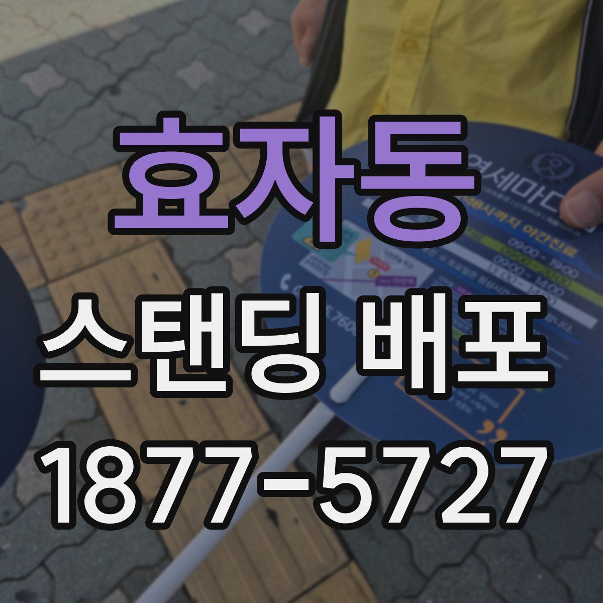 효자동 스탠딩 배포